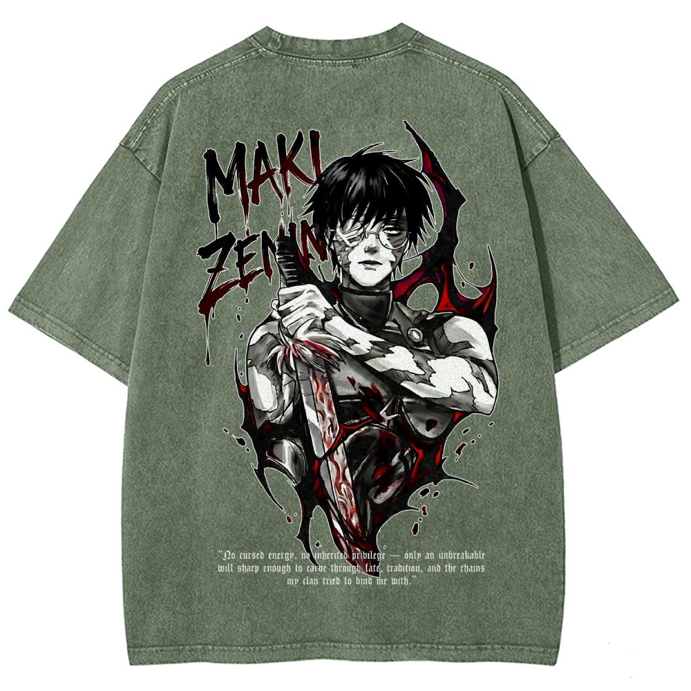 Jujutsu Kaisen Unisex Fit Washed T-Shirt 2602007506