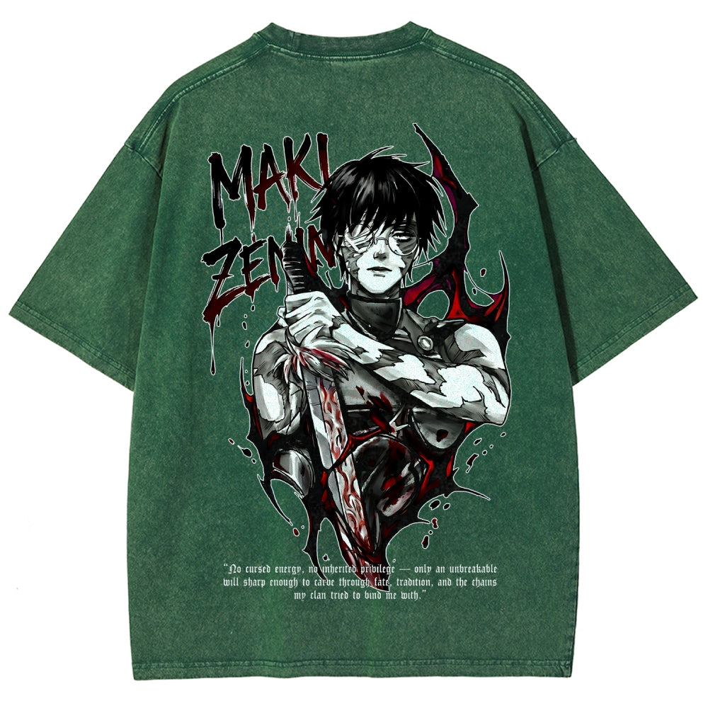 Jujutsu Kaisen Unisex Fit Washed T-Shirt 2602007506