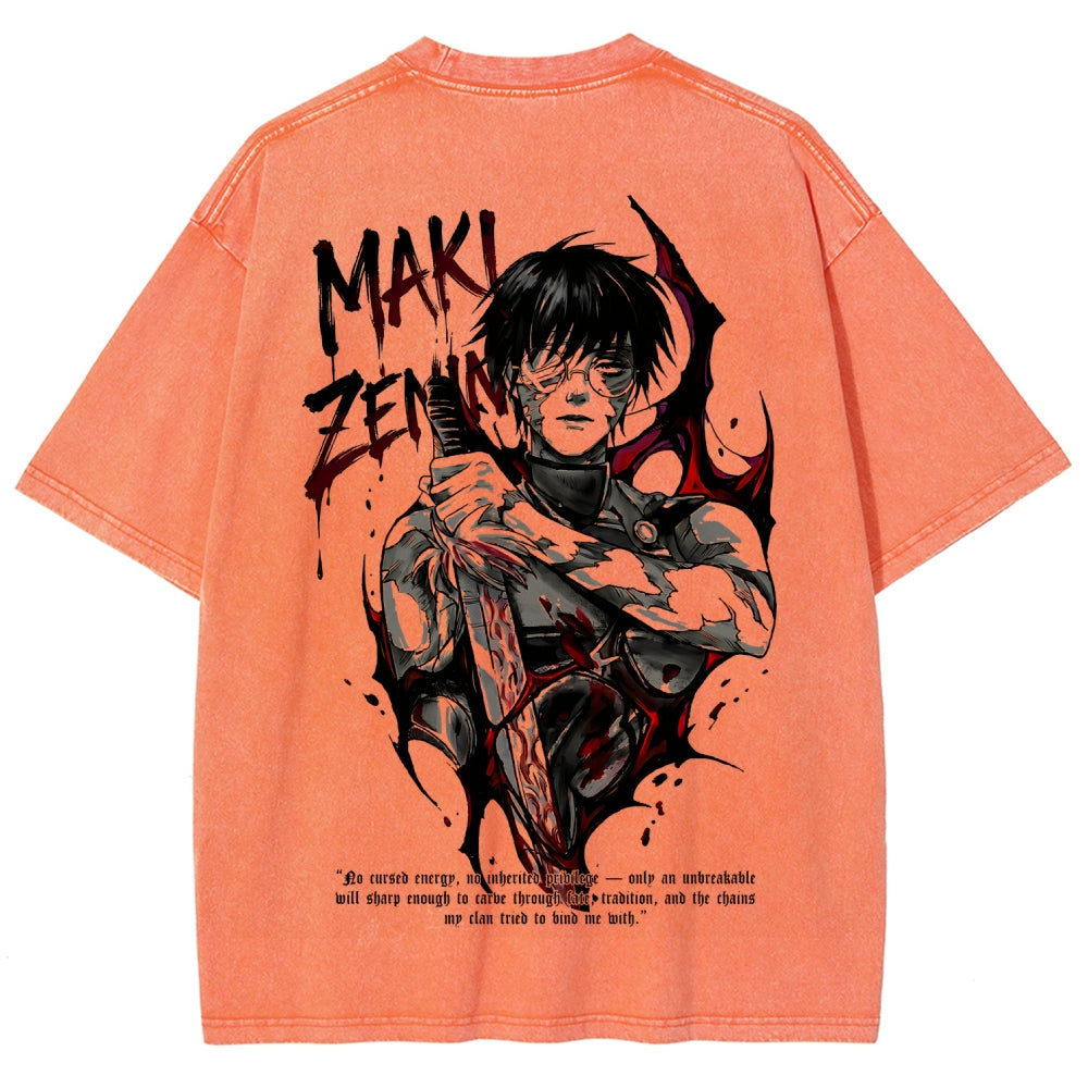Jujutsu Kaisen Unisex Fit Washed T-Shirt 2602007506