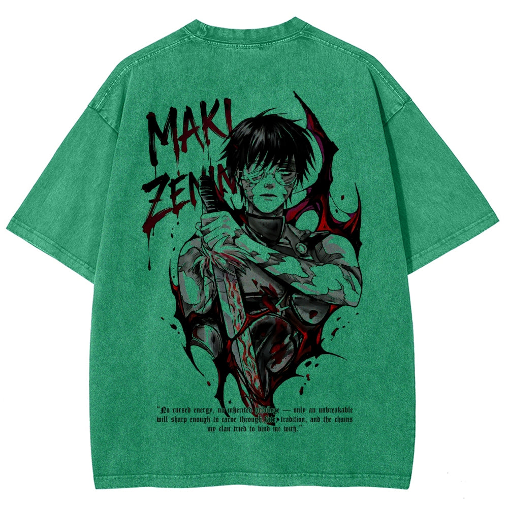 Jujutsu Kaisen Unisex Fit Washed T-Shirt 2602007506