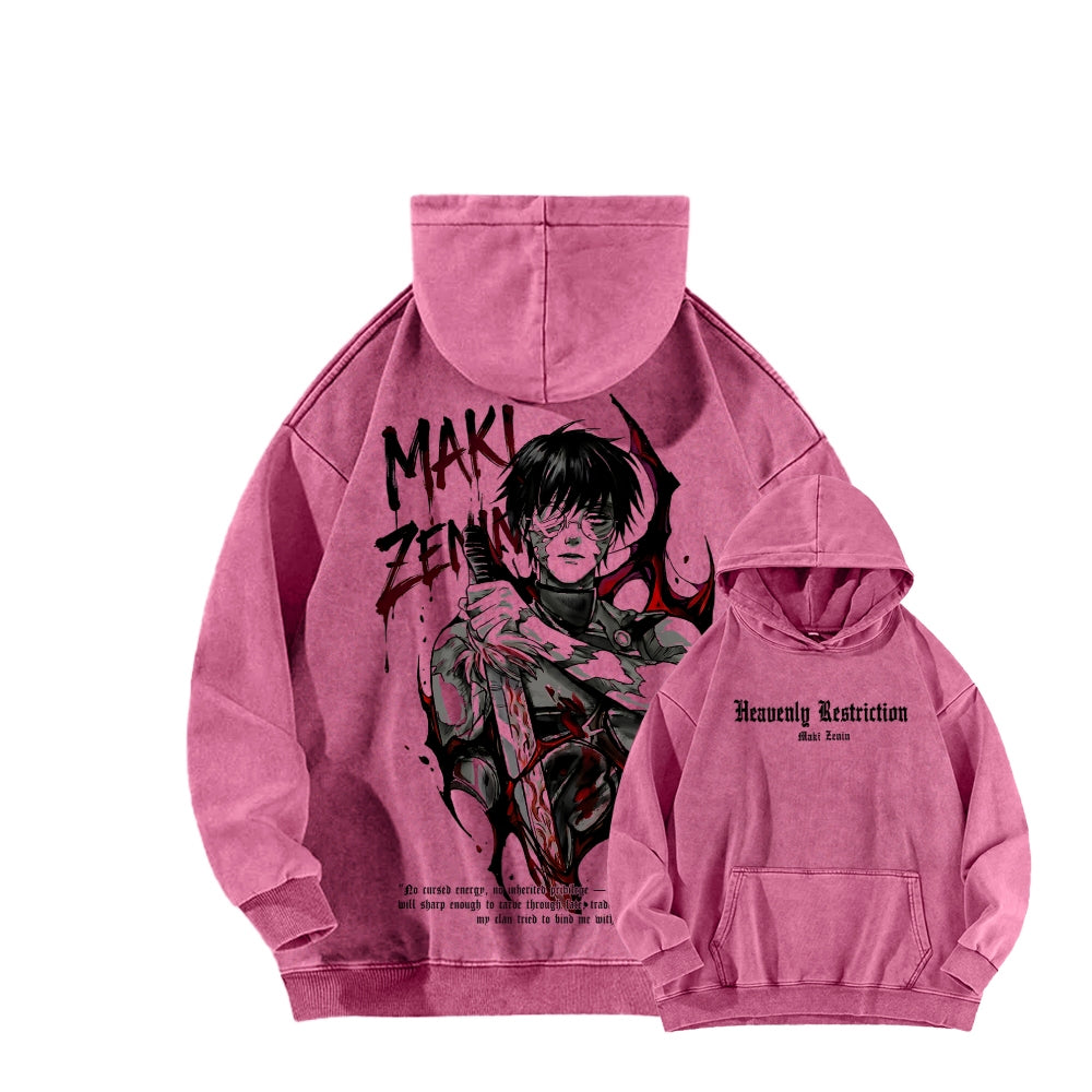 Jujutsu Kaisen Unisex Washed Hoodie 2602007534