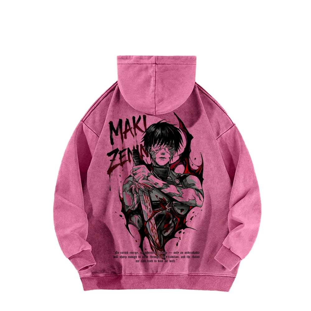 Jujutsu Kaisen Unisex Washed Hoodie 2602007534