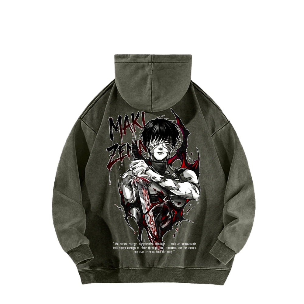 Jujutsu Kaisen Unisex Washed Hoodie 2602007534