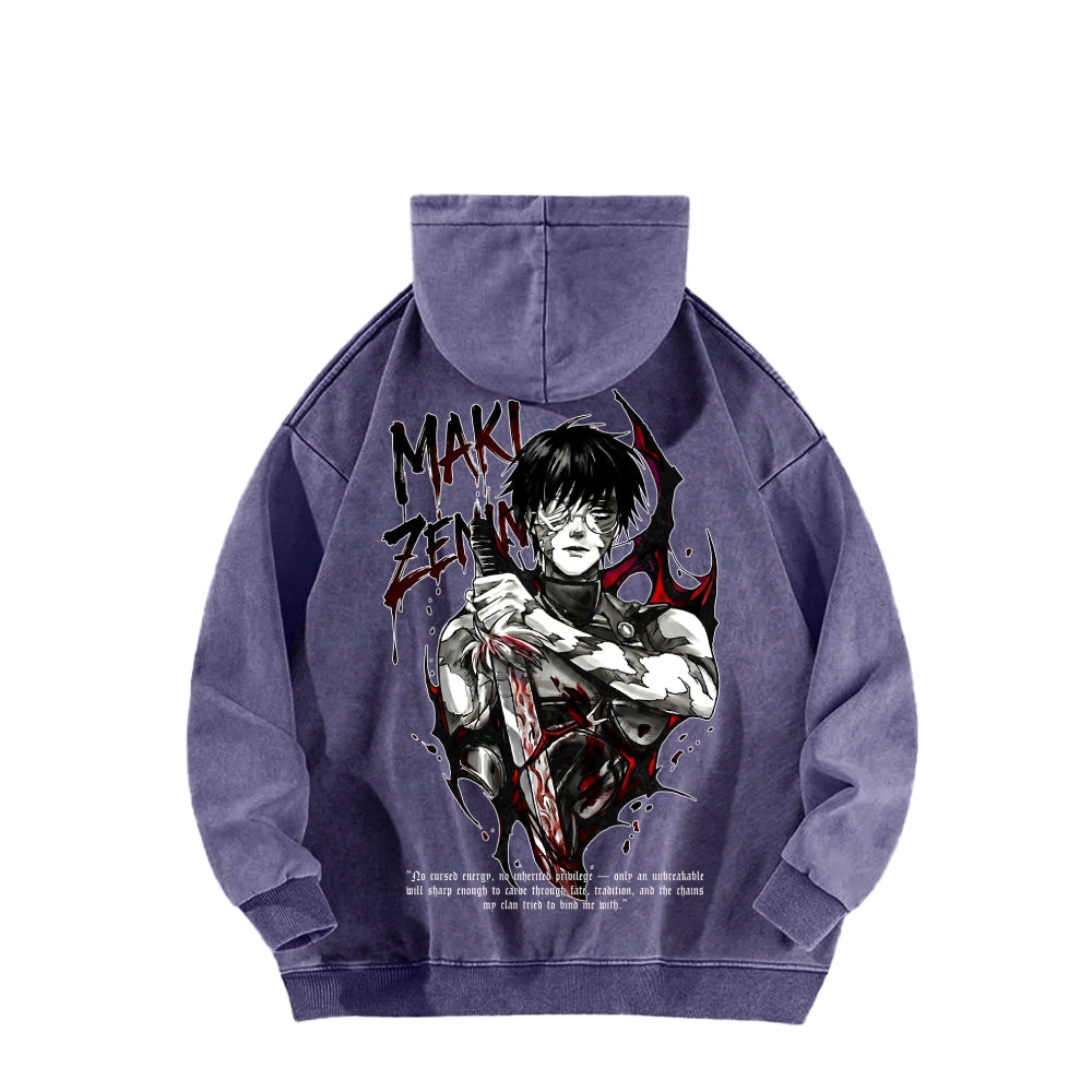 Jujutsu Kaisen Unisex Washed Hoodie 2602007534