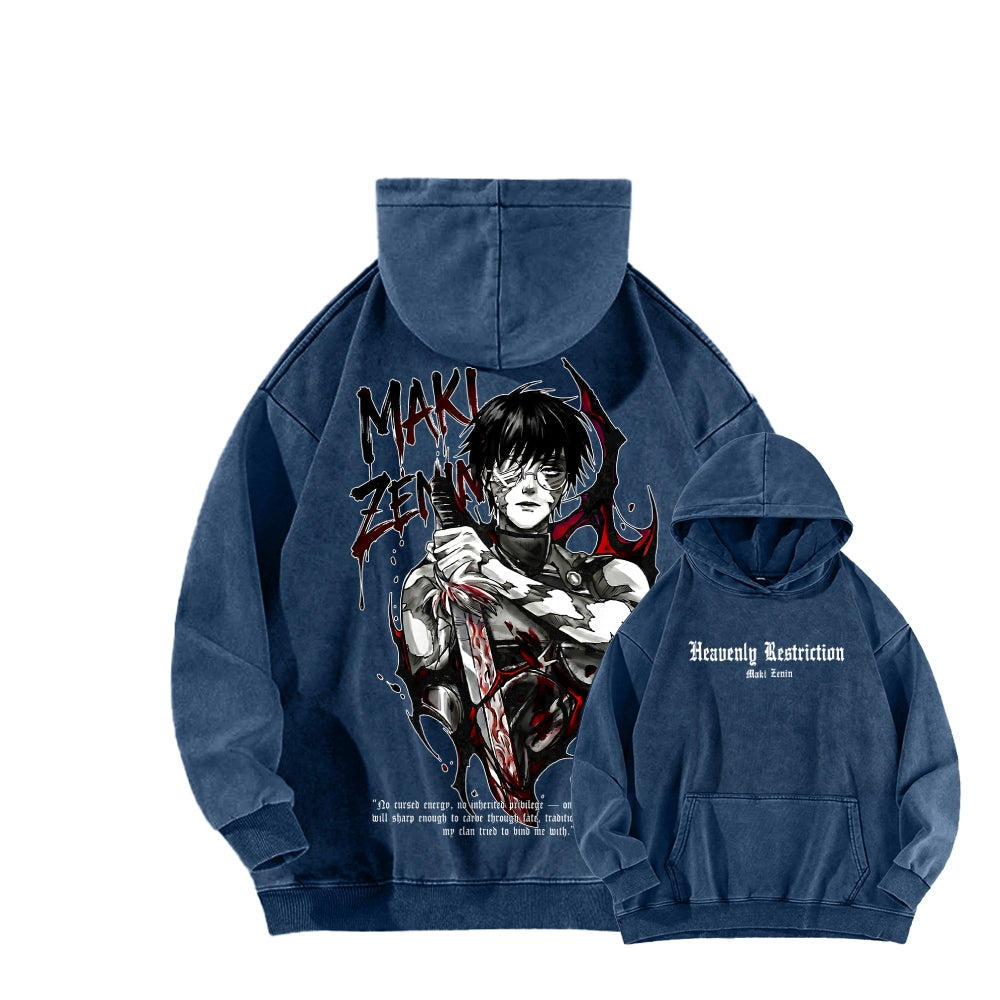 Jujutsu Kaisen Unisex Washed Hoodie 2602007534