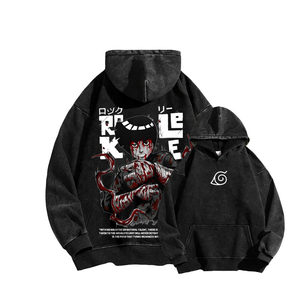 Naruto Unisex Washed Hoodie 2602007535