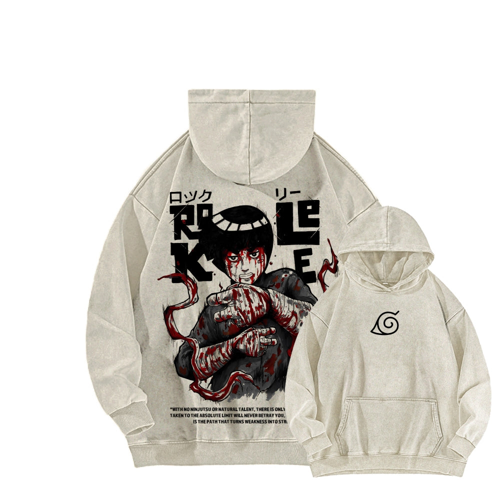 Naruto Unisex Washed Hoodie 2602007535