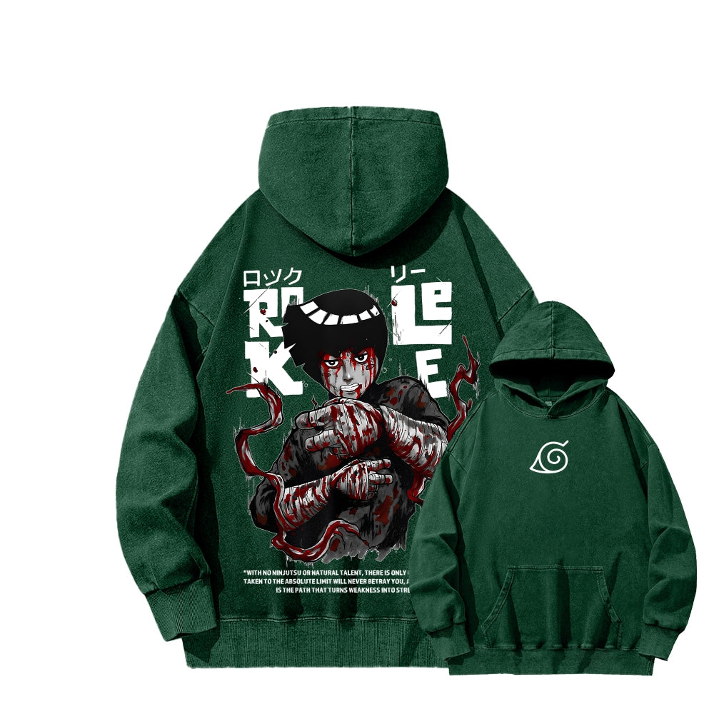 Naruto Unisex Washed Hoodie 2602007535