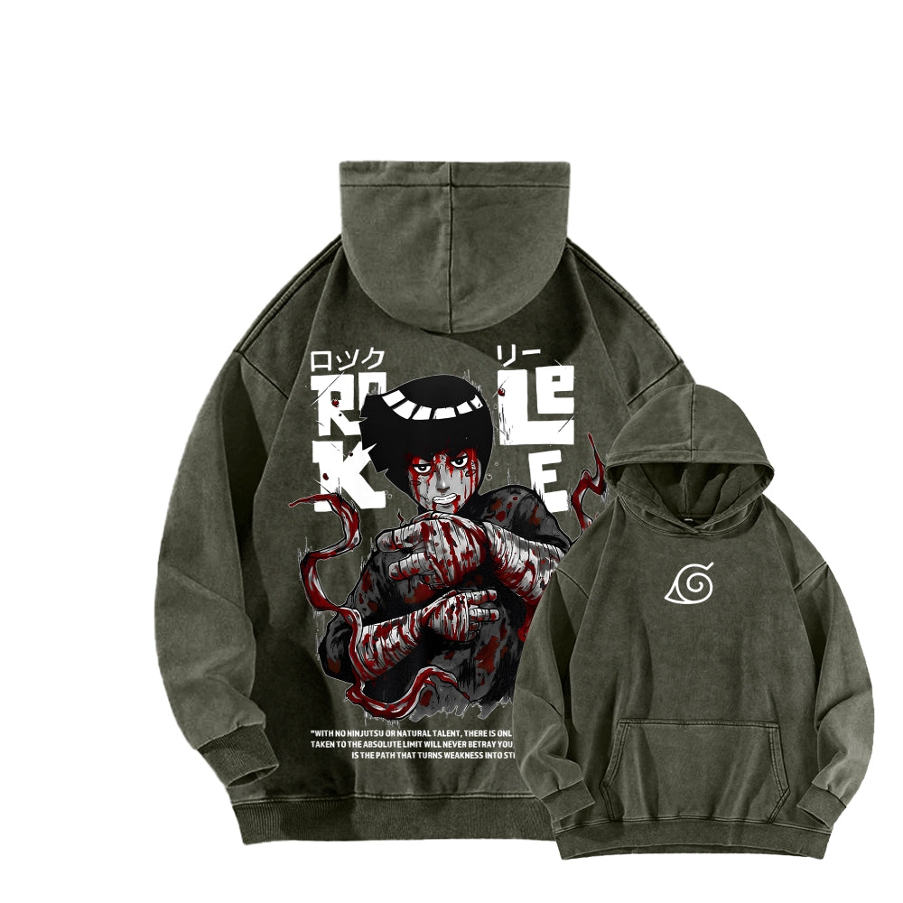 Naruto Unisex Washed Hoodie 2602007535