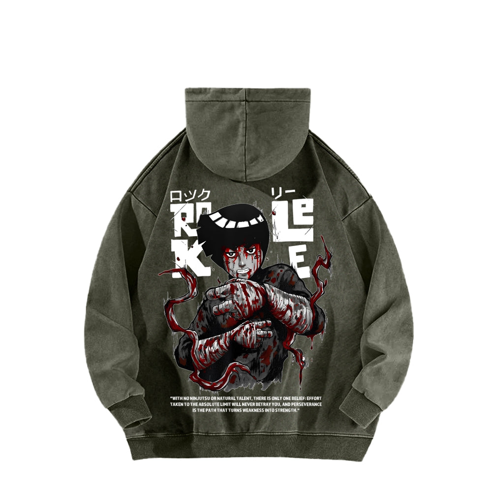 Naruto Unisex Washed Hoodie 2602007535