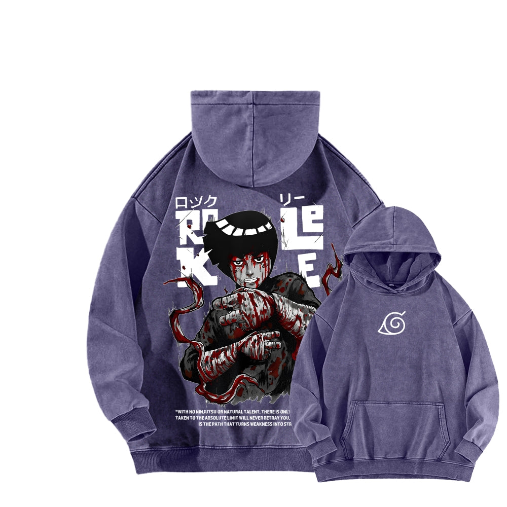 Naruto Unisex Washed Hoodie 2602007535
