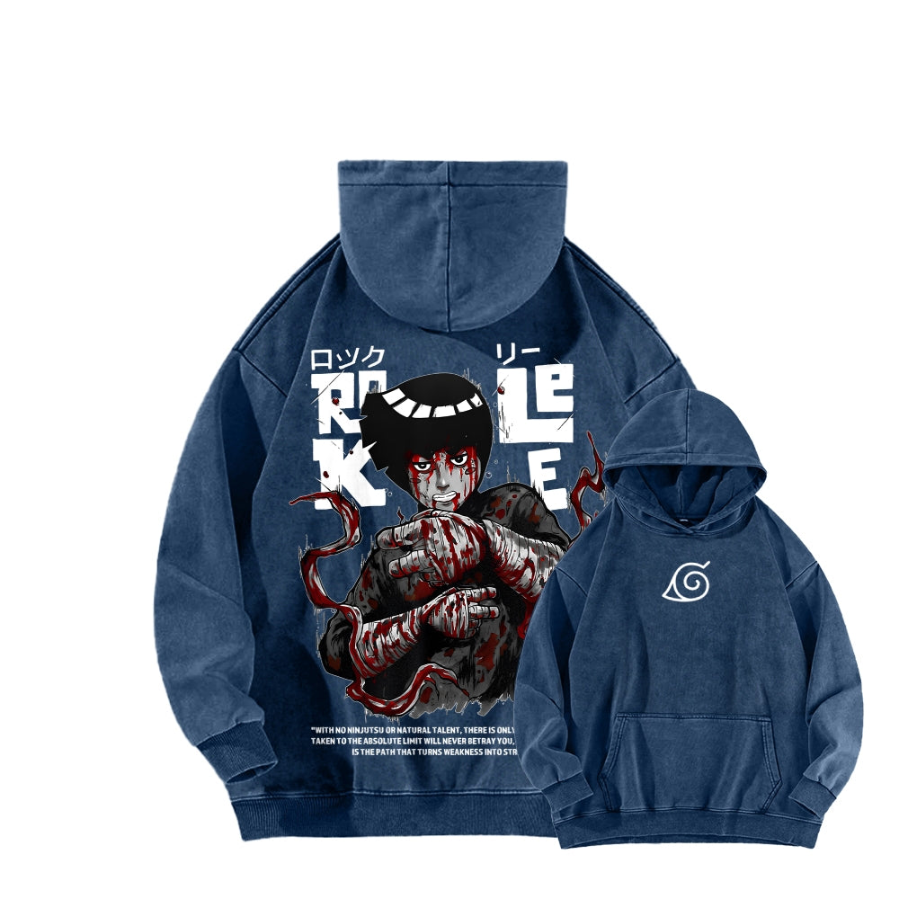 Naruto Unisex Washed Hoodie 2602007535