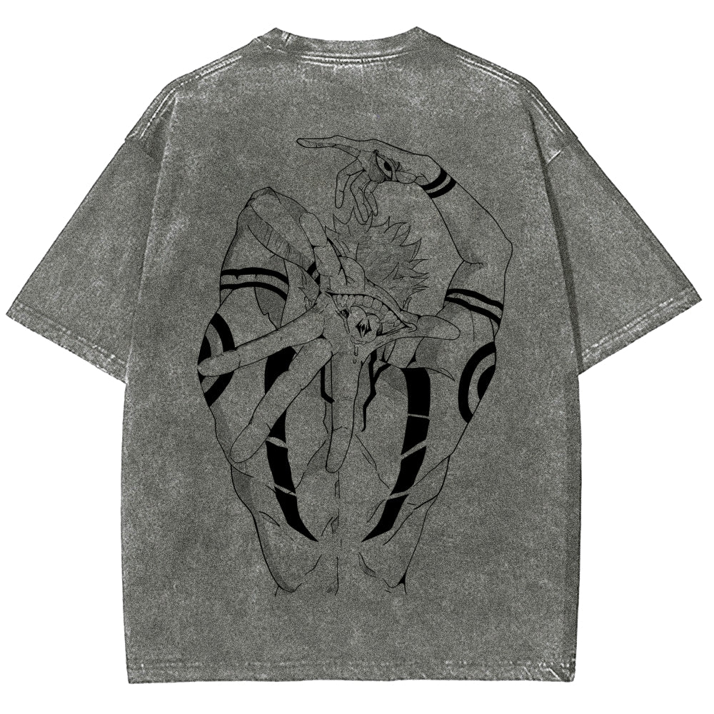 Jujutsu Kaisen Unisex Fit Washed T-Shirt 2602008468
