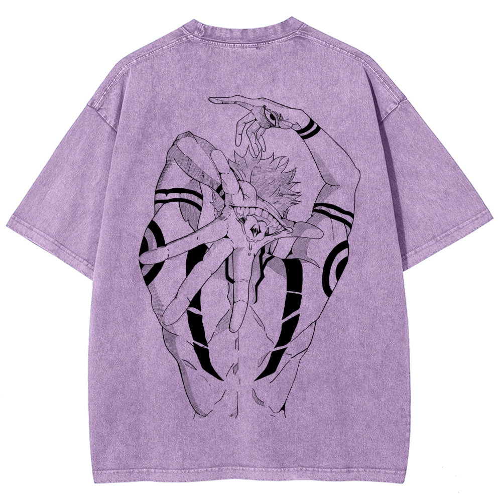 Jujutsu Kaisen Unisex Fit Washed T-Shirt 2602008468