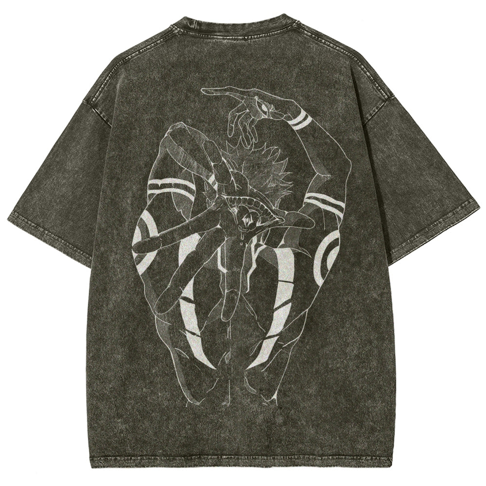 Jujutsu Kaisen Unisex Fit Washed T-Shirt 2602008468