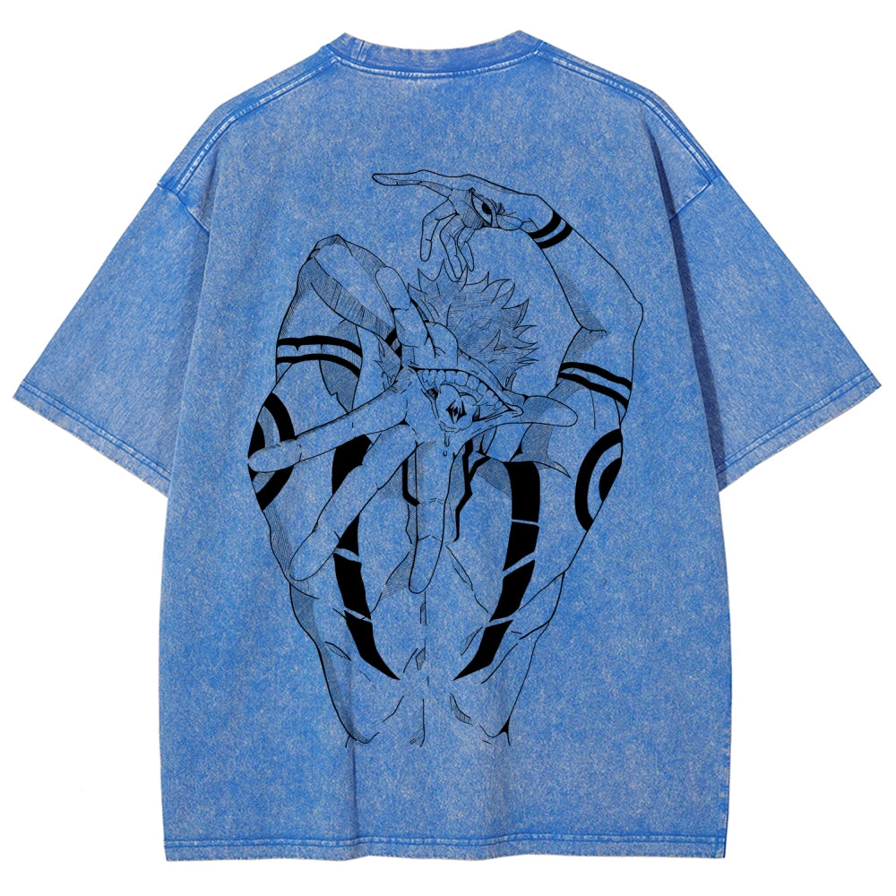 Jujutsu Kaisen Unisex Fit Washed T-Shirt 2602008468