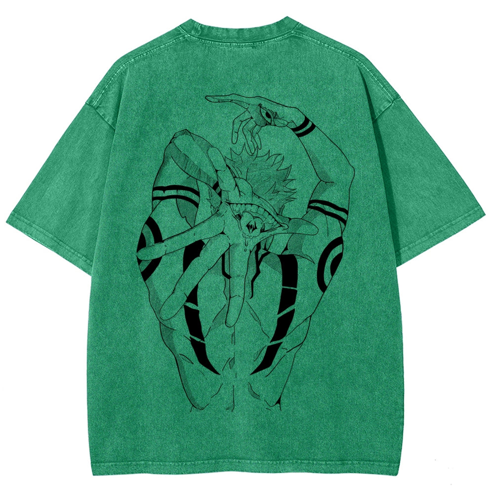 Jujutsu Kaisen Unisex Fit Washed T-Shirt 2602008468
