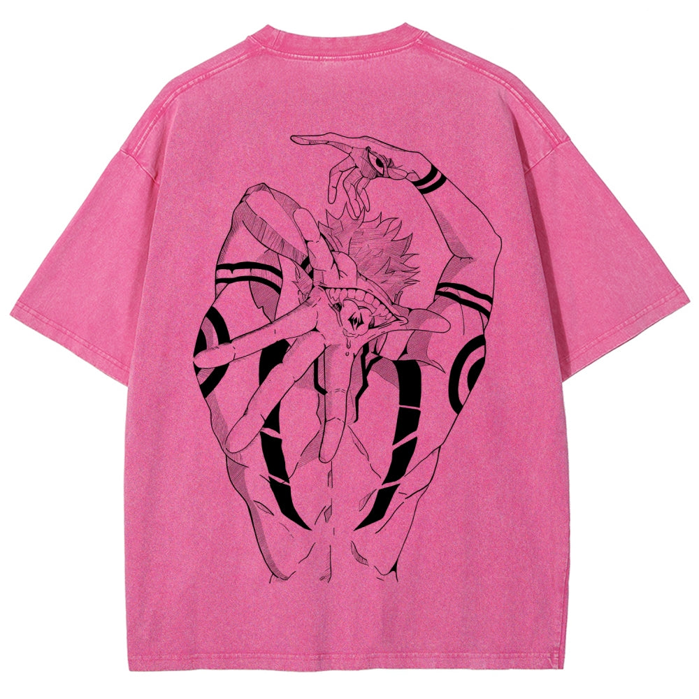 Jujutsu Kaisen Unisex Fit Washed T-Shirt 2602008468