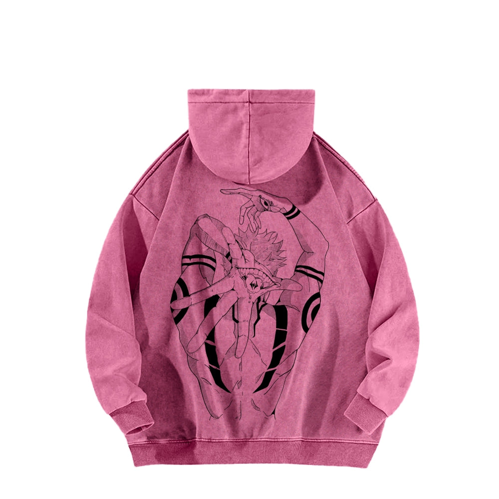 Jujutsu Kaisen Unisex Washed Hoodie 2602008470