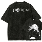 Frieren Unisex Fit Washed T-Shirt 2602010131