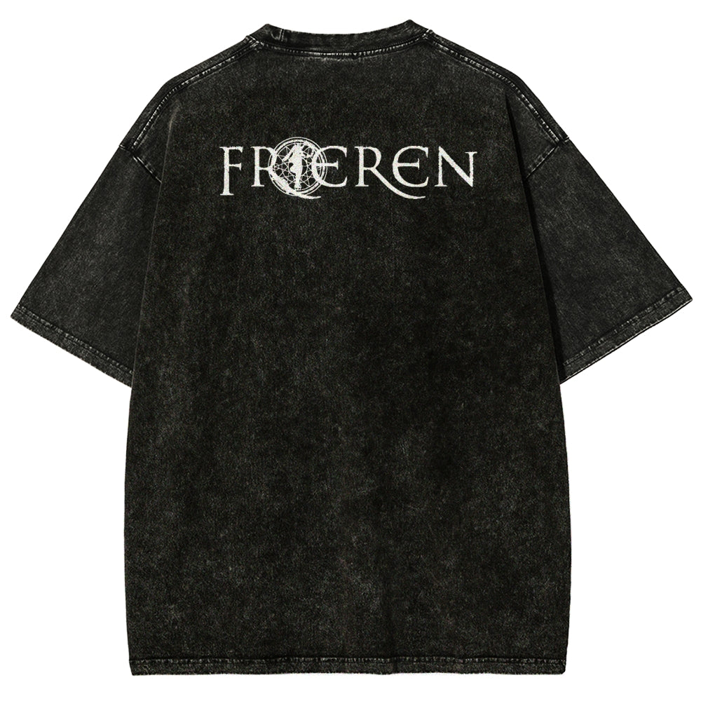 Frieren Unisex Fit Washed T-Shirt 2602010131