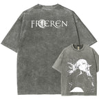 Frieren Unisex Fit Washed T-Shirt 2602010131