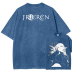 Frieren Unisex Fit Washed T-Shirt 2602010131
