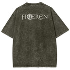 Frieren Unisex Fit Washed T-Shirt 2602010131