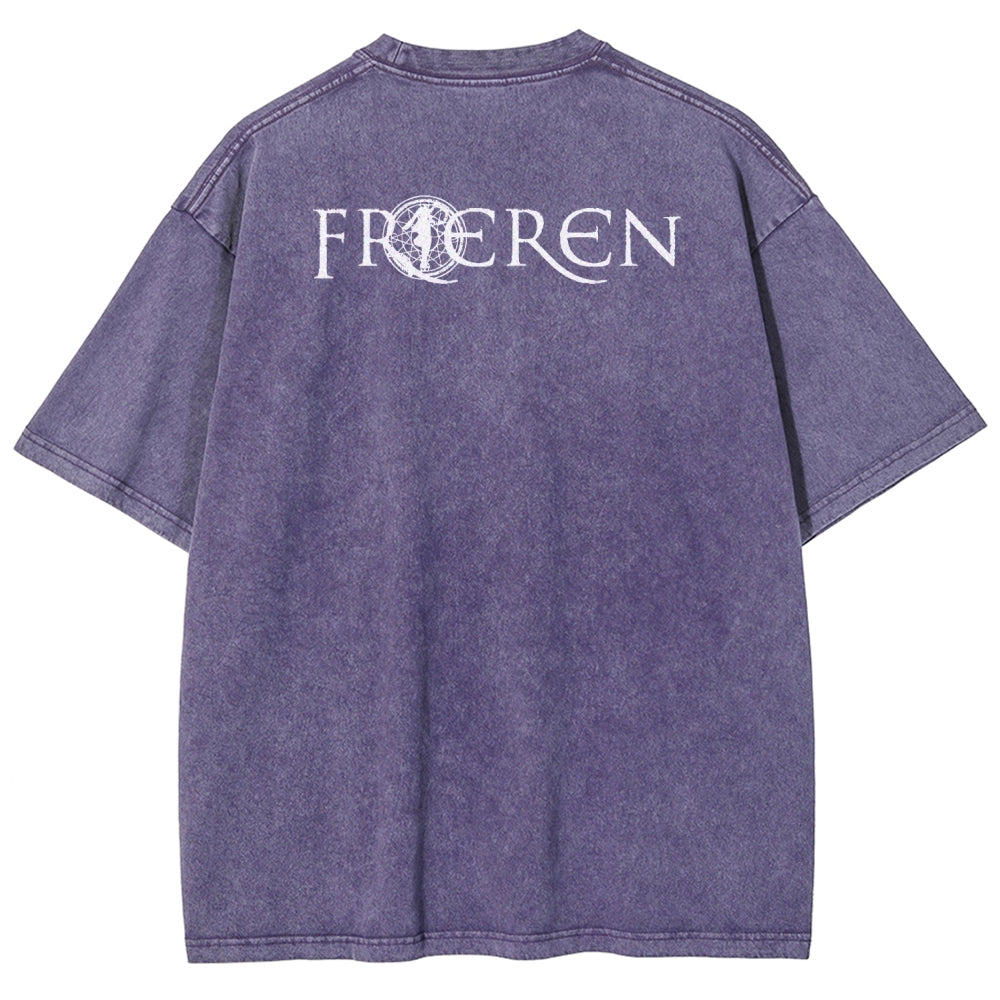 Frieren Unisex Fit Washed T-Shirt 2602010131