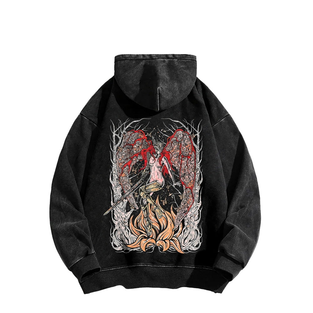 Elden Ring Unisex Washed Hoodie 2602010887