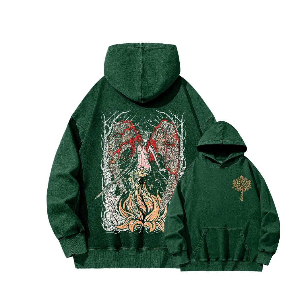 Elden Ring Unisex Washed Hoodie 2602010887