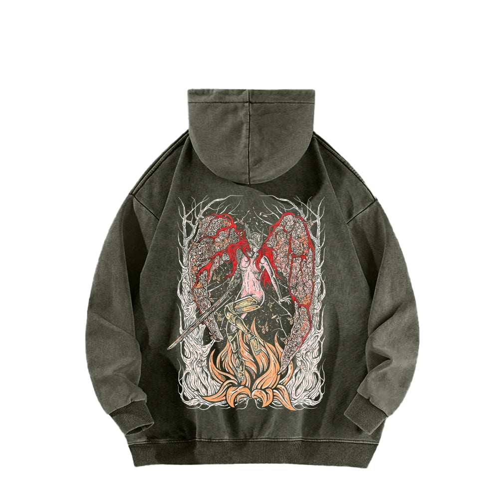 Elden Ring Unisex Washed Hoodie 2602010887
