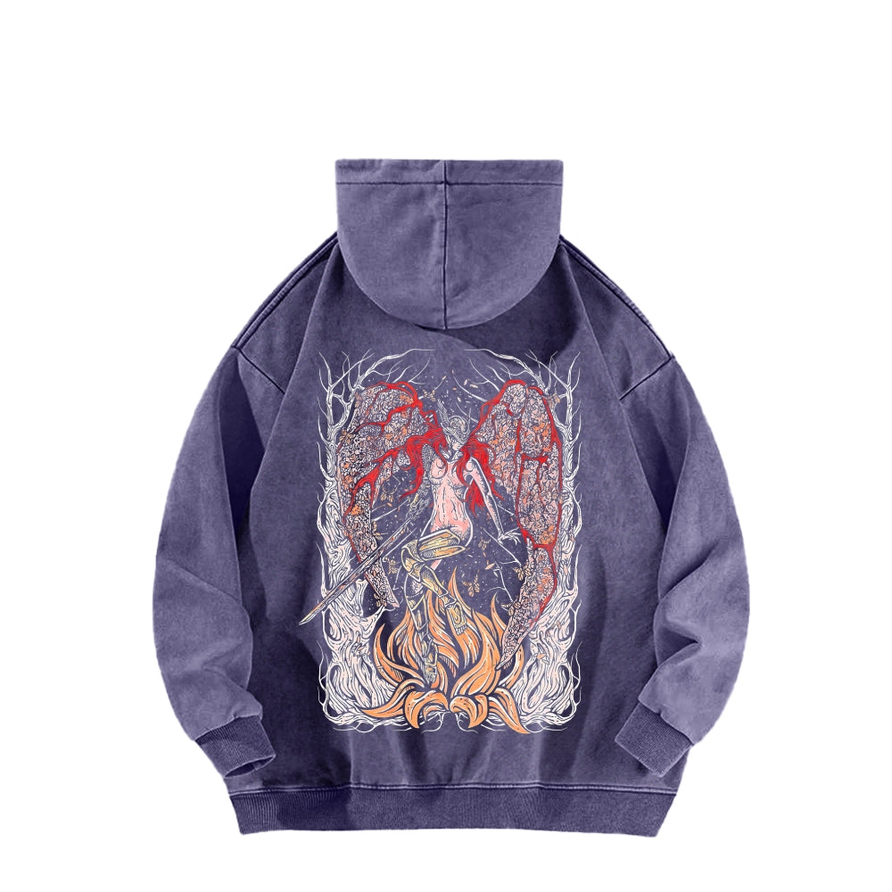 Elden Ring Unisex Washed Hoodie 2602010887