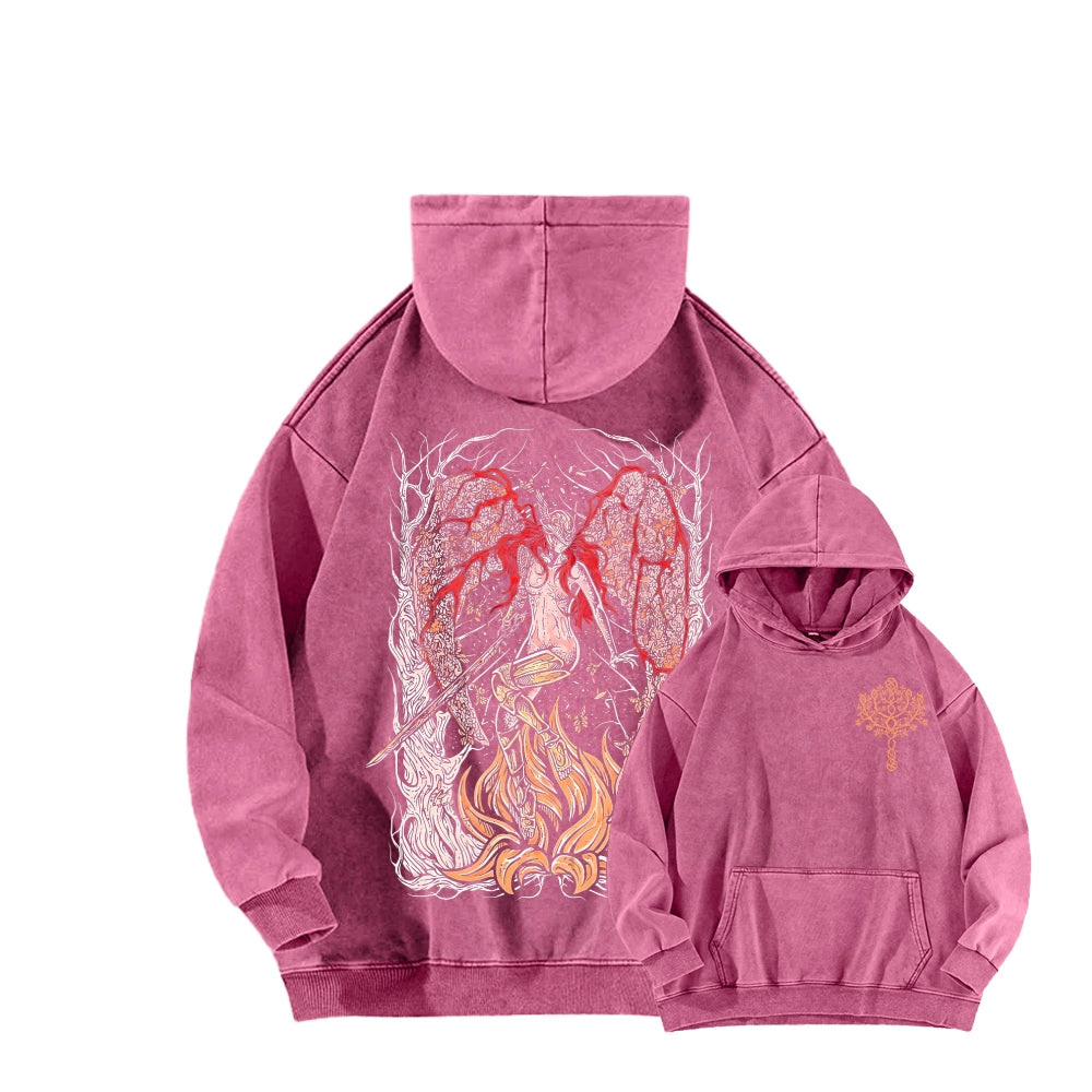 Elden Ring Unisex Washed Hoodie 2602010887