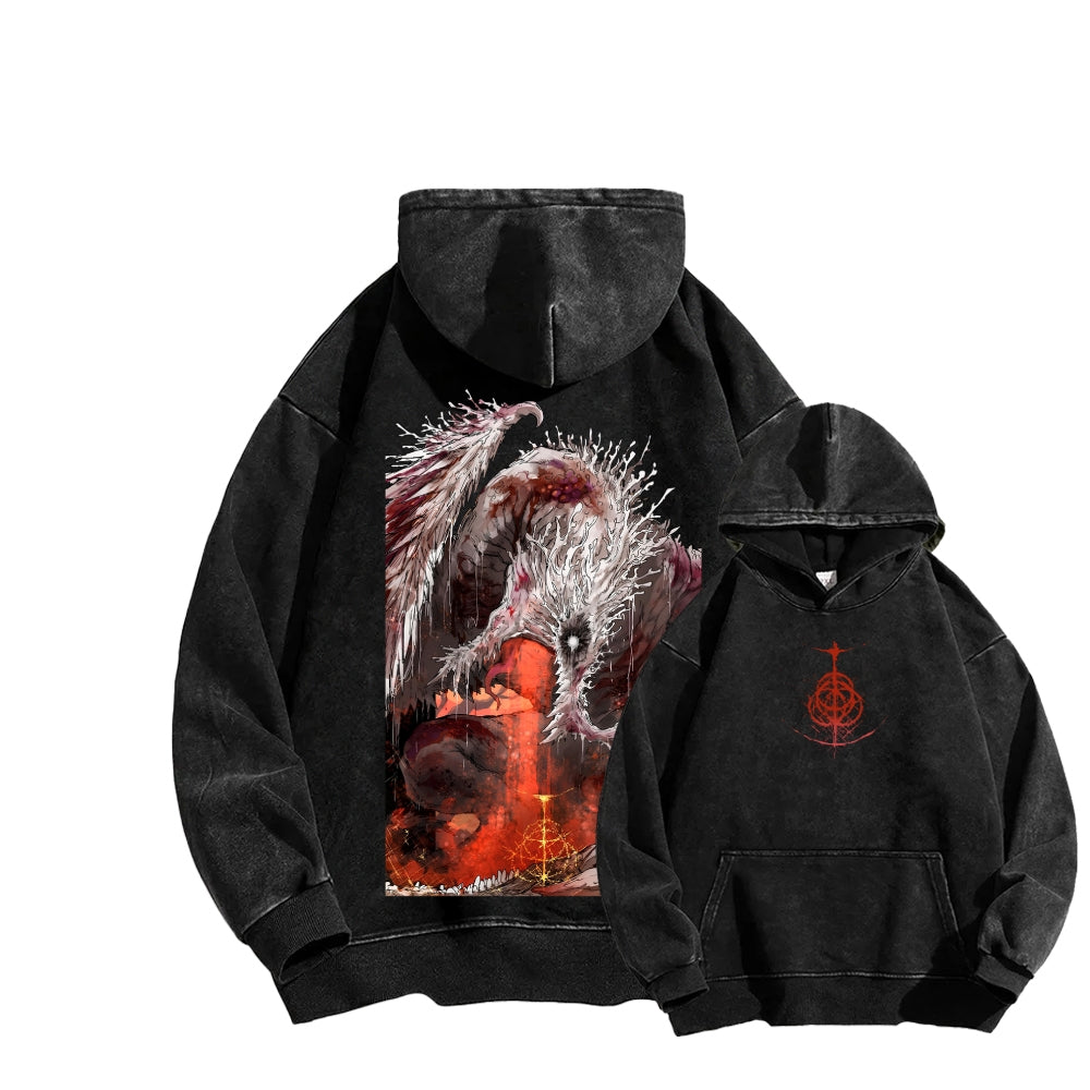 Elden Ring Unisex Washed Hoodie 2602010890
