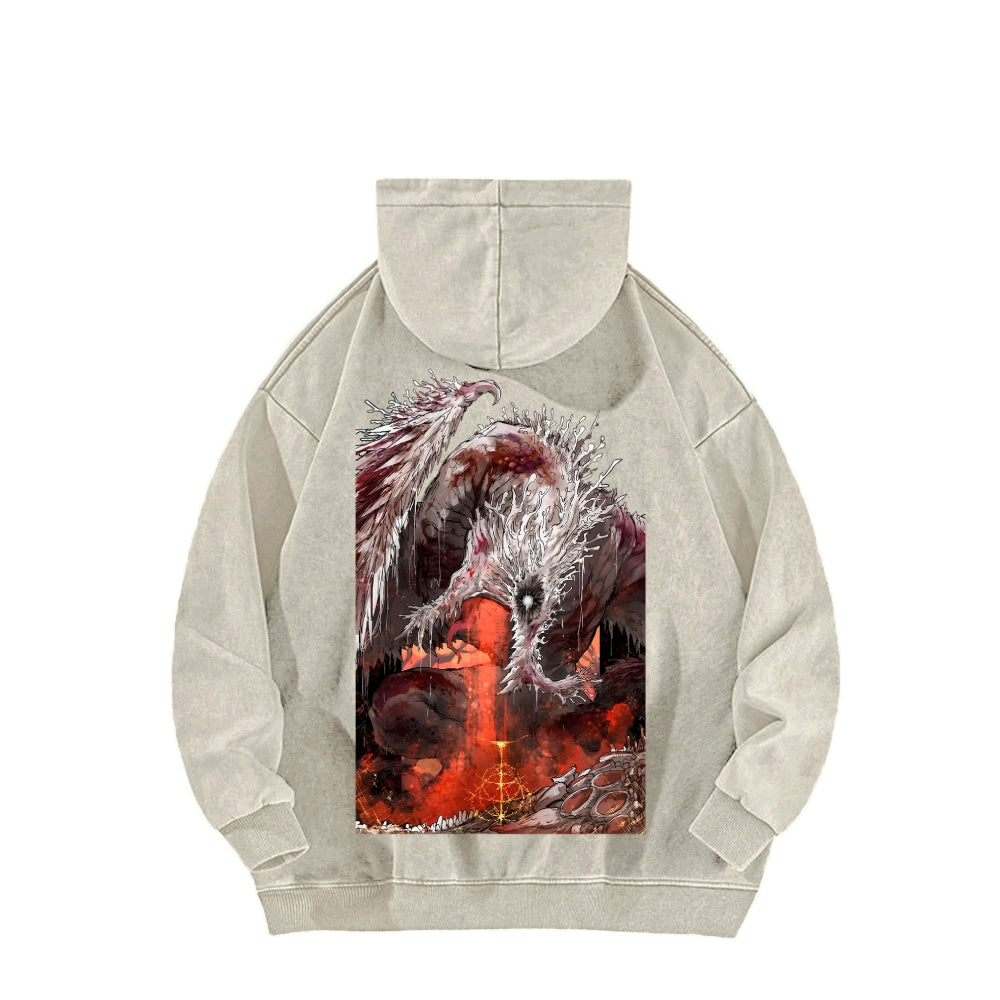Elden Ring Unisex Washed Hoodie 2602010890