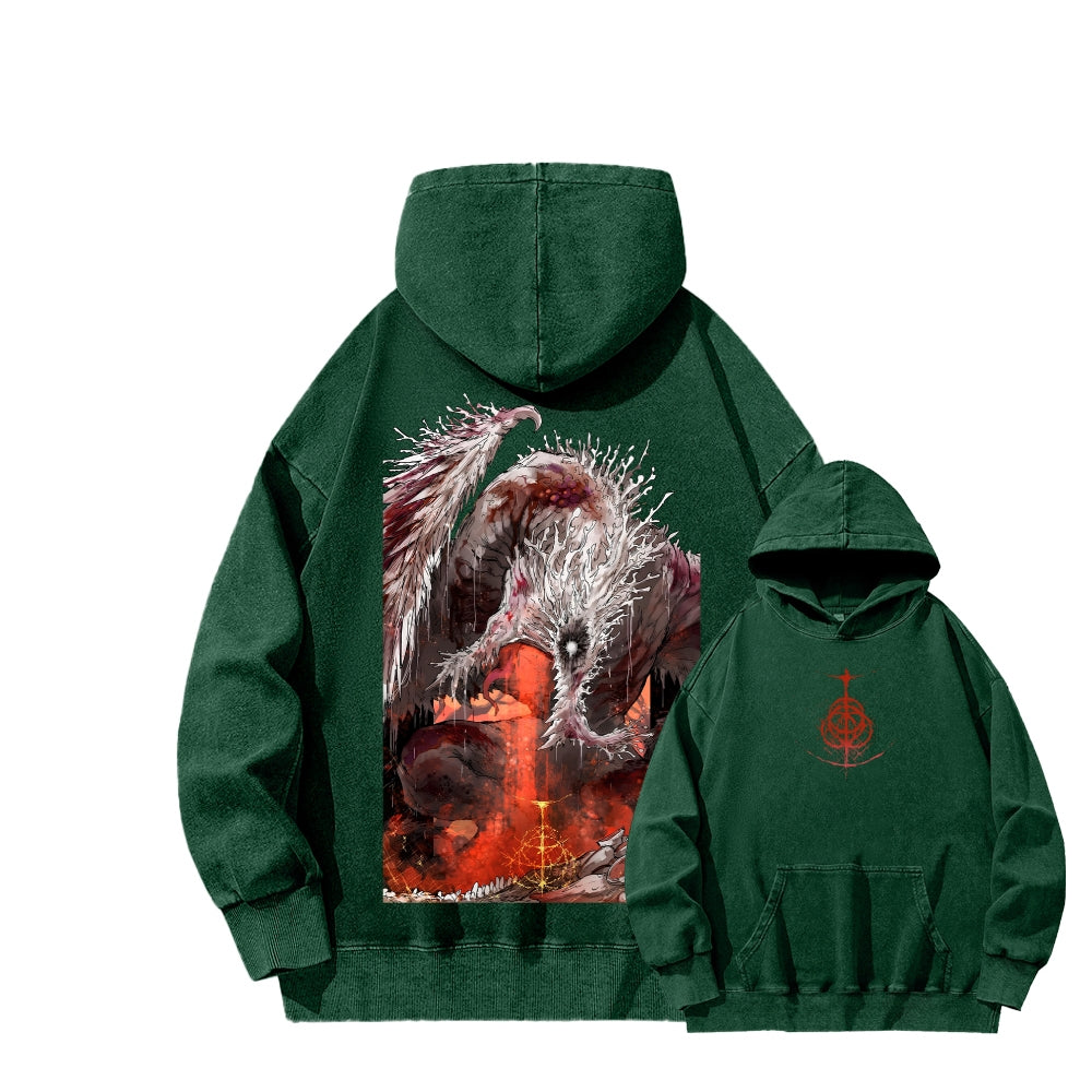 Elden Ring Unisex Washed Hoodie 2602010890