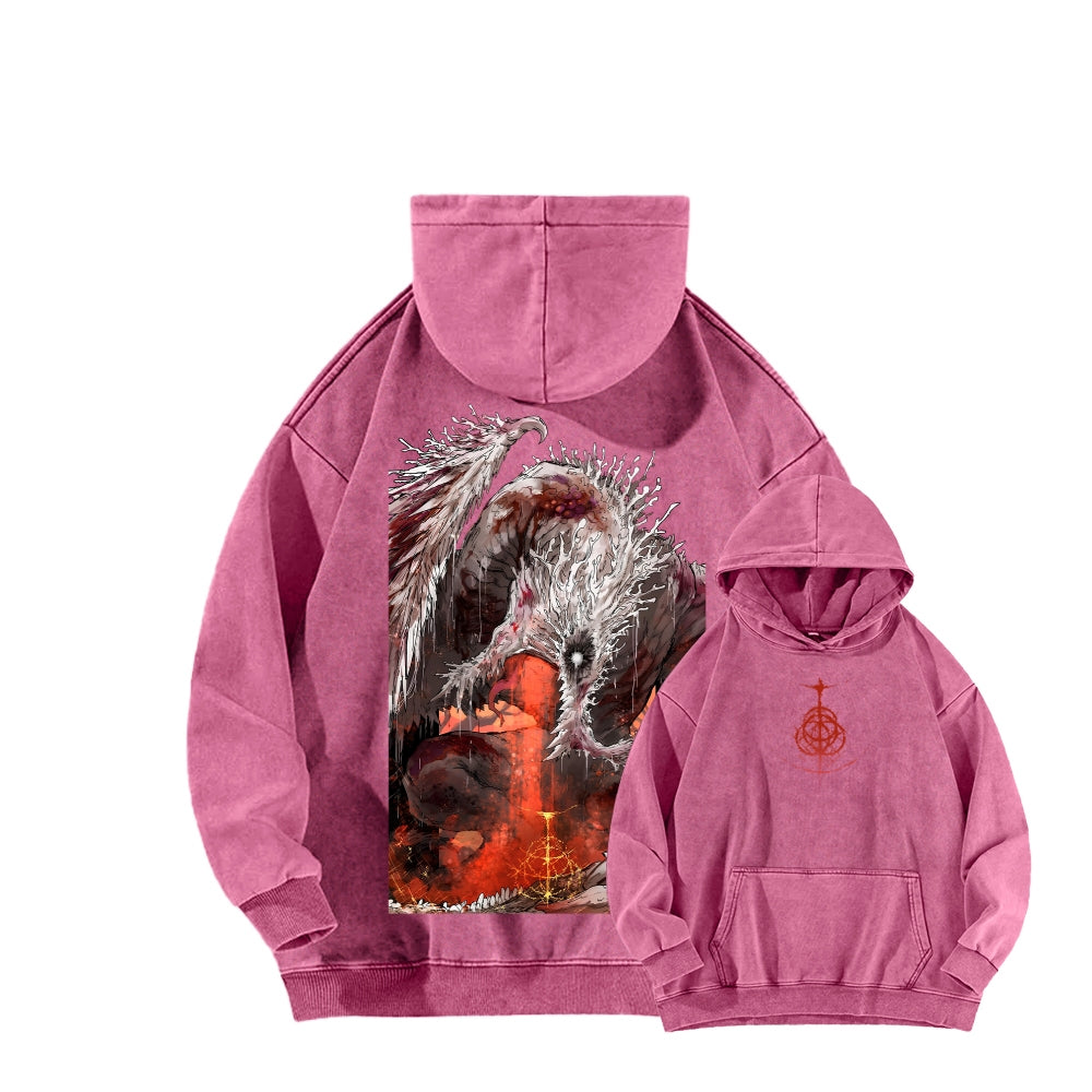 Elden Ring Unisex Washed Hoodie 2602010890