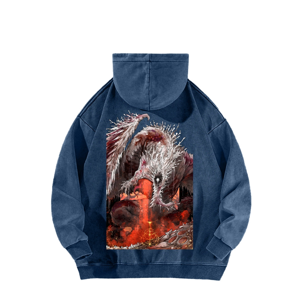 Elden Ring Unisex Washed Hoodie 2602010890
