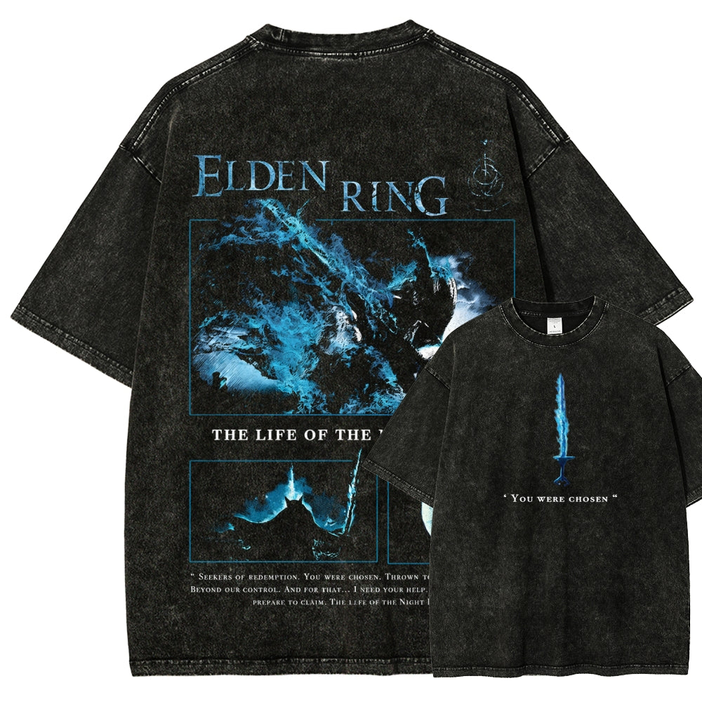 Elden Ring Unisex Fit Washed T-Shirt 2602010996