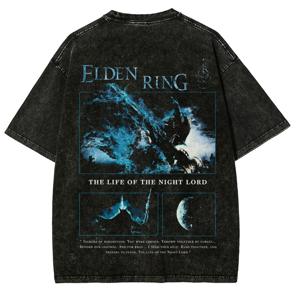 Elden Ring Unisex Fit Washed T-Shirt 2602010996
