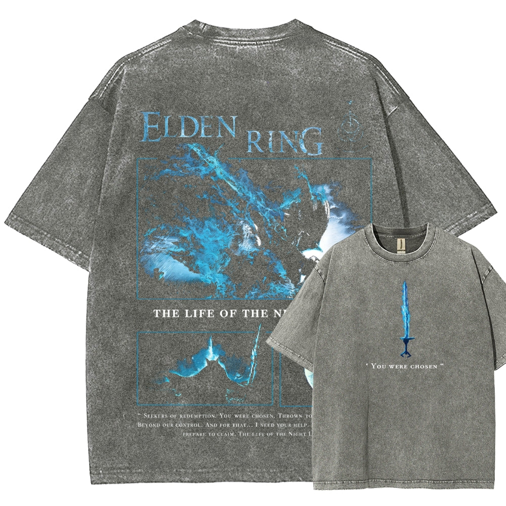Elden Ring Unisex Fit Washed T-Shirt 2602010996