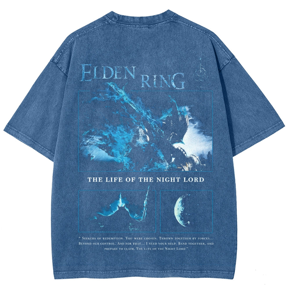 Elden Ring Unisex Fit Washed T-Shirt 2602010996