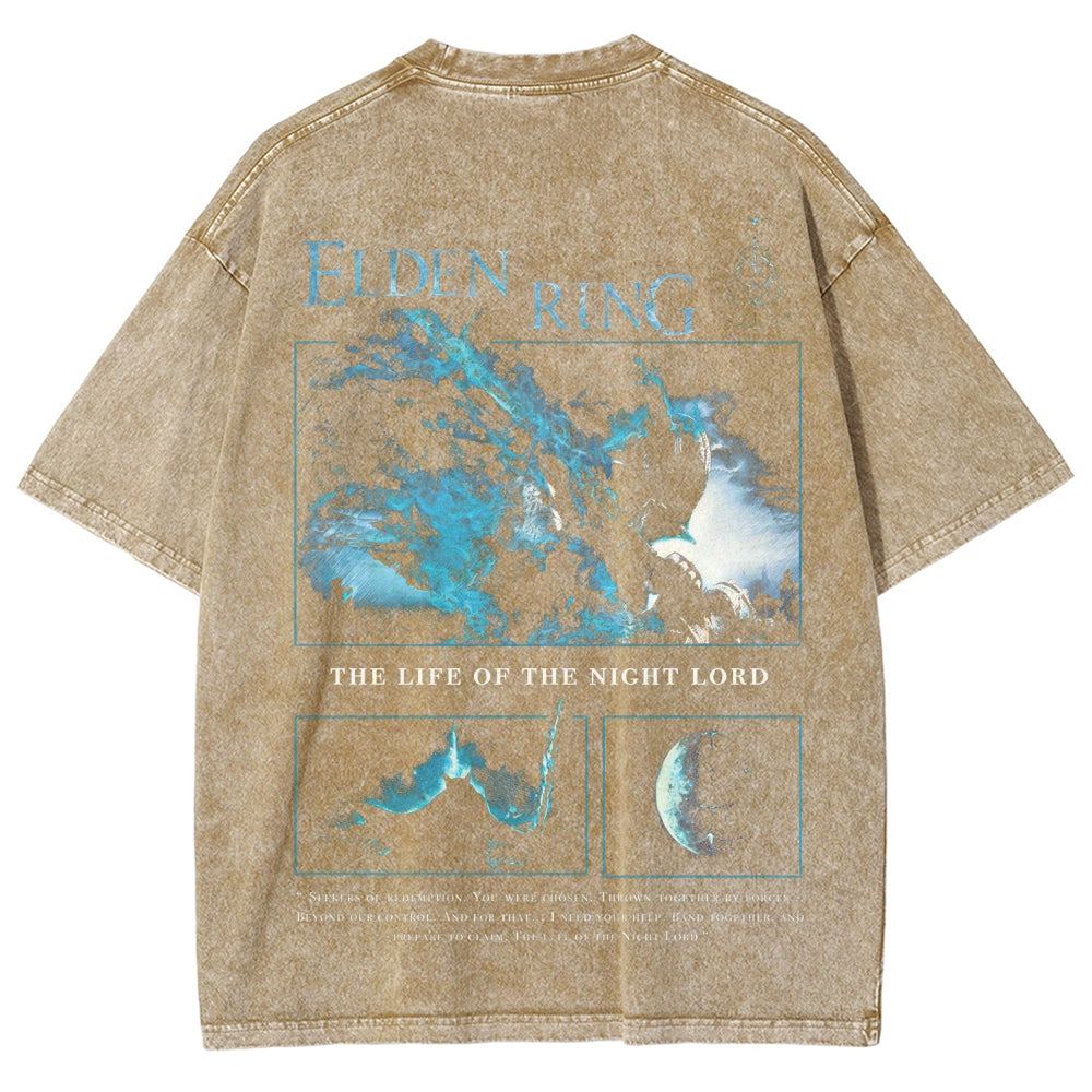 Elden Ring Unisex Fit Washed T-Shirt 2602010996