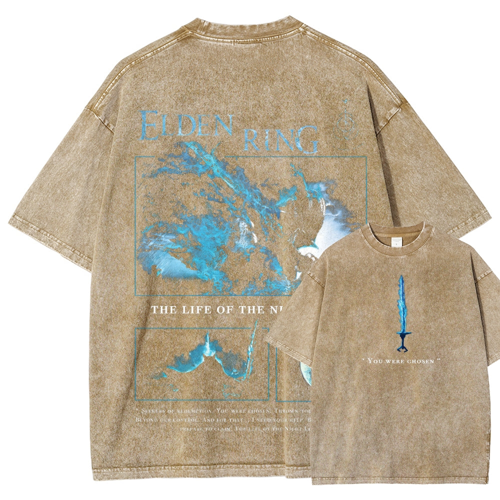 Elden Ring Unisex Fit Washed T-Shirt 2602010996