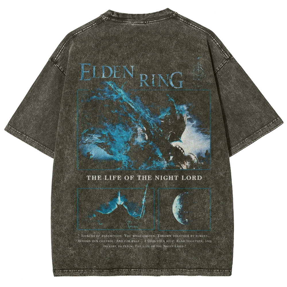 Elden Ring Unisex Fit Washed T-Shirt 2602010996