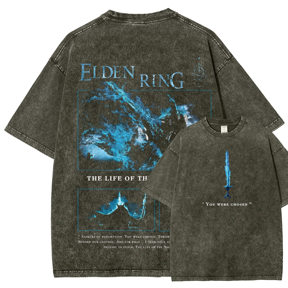 Elden Ring Unisex Fit Washed T-Shirt 2602010996