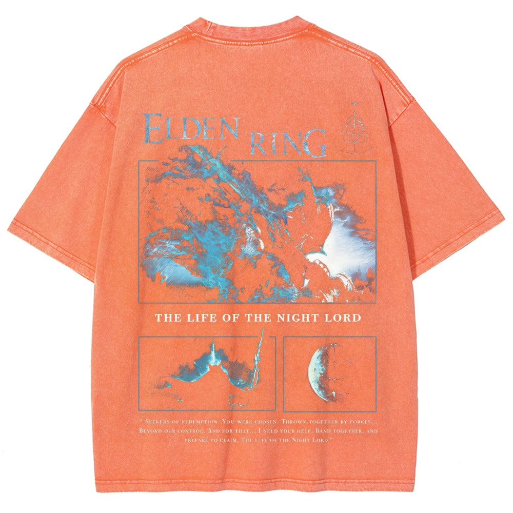 Elden Ring Unisex Fit Washed T-Shirt 2602010996