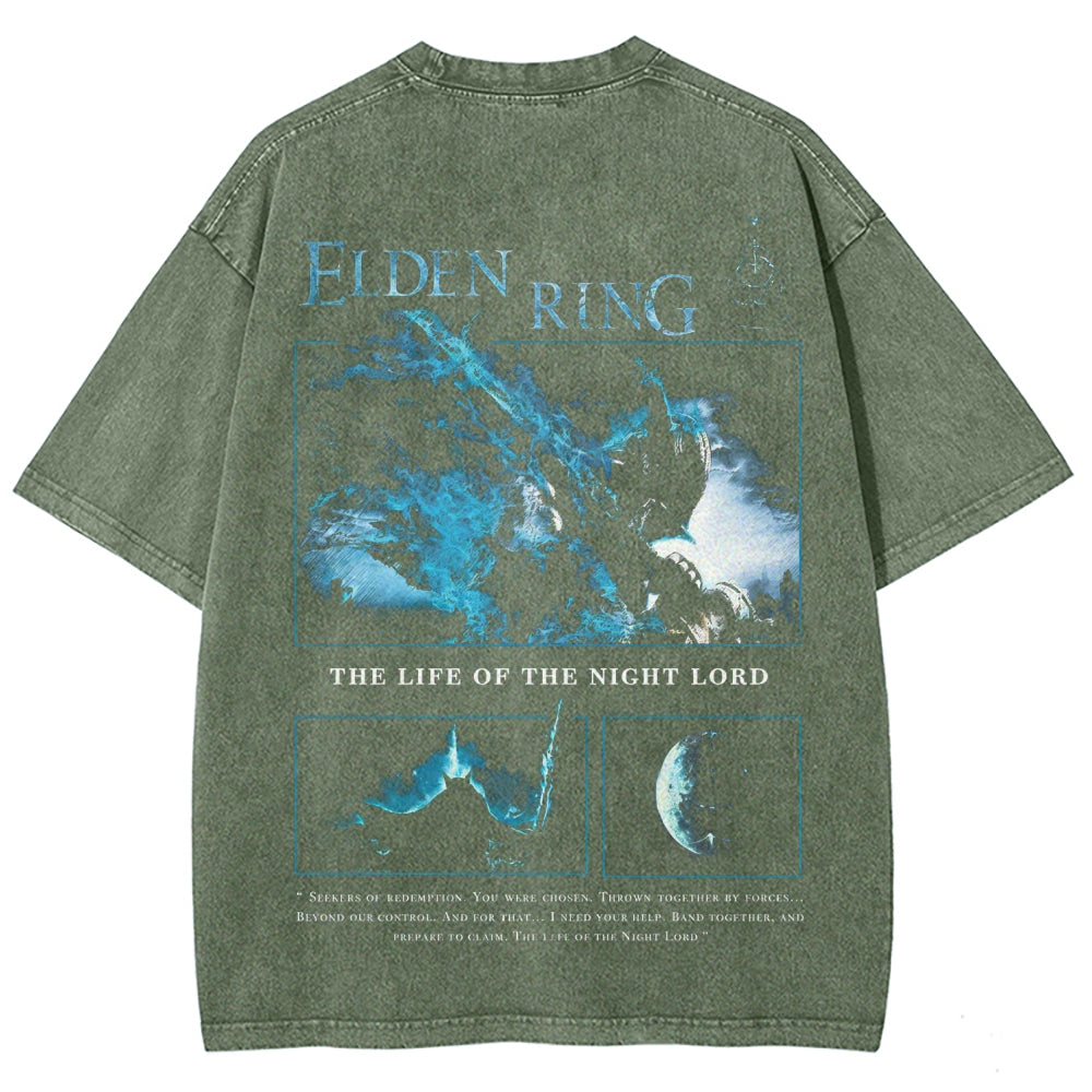 Elden Ring Unisex Fit Washed T-Shirt 2602010996