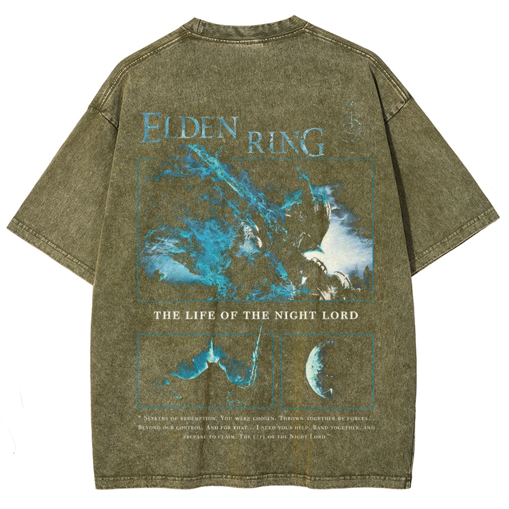 Elden Ring Unisex Fit Washed T-Shirt 2602010996